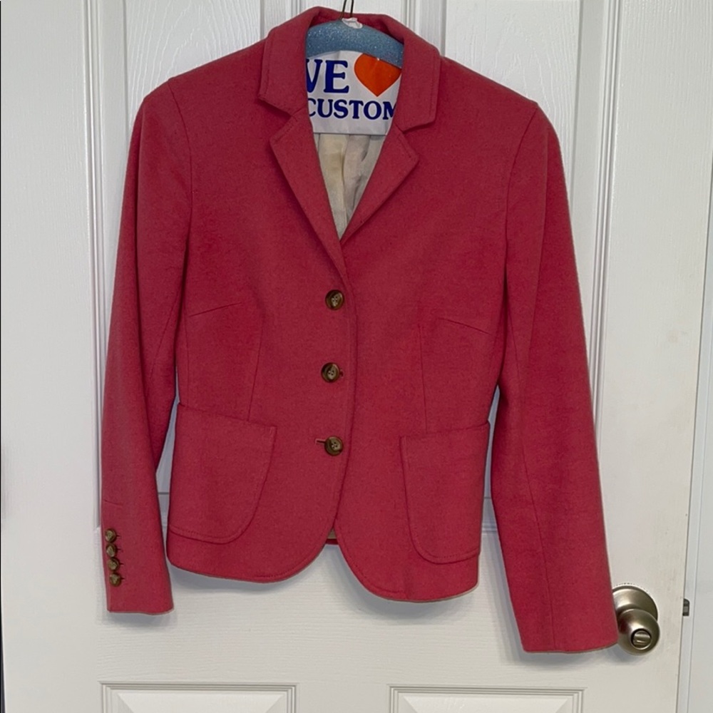 J. Crew Pink Blazer